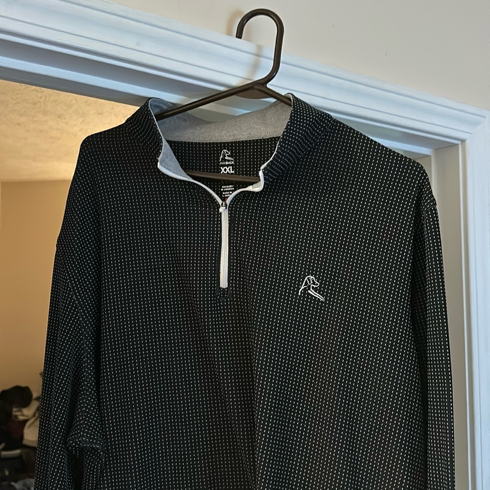 Rhoback Herringbone Pullover, XXL